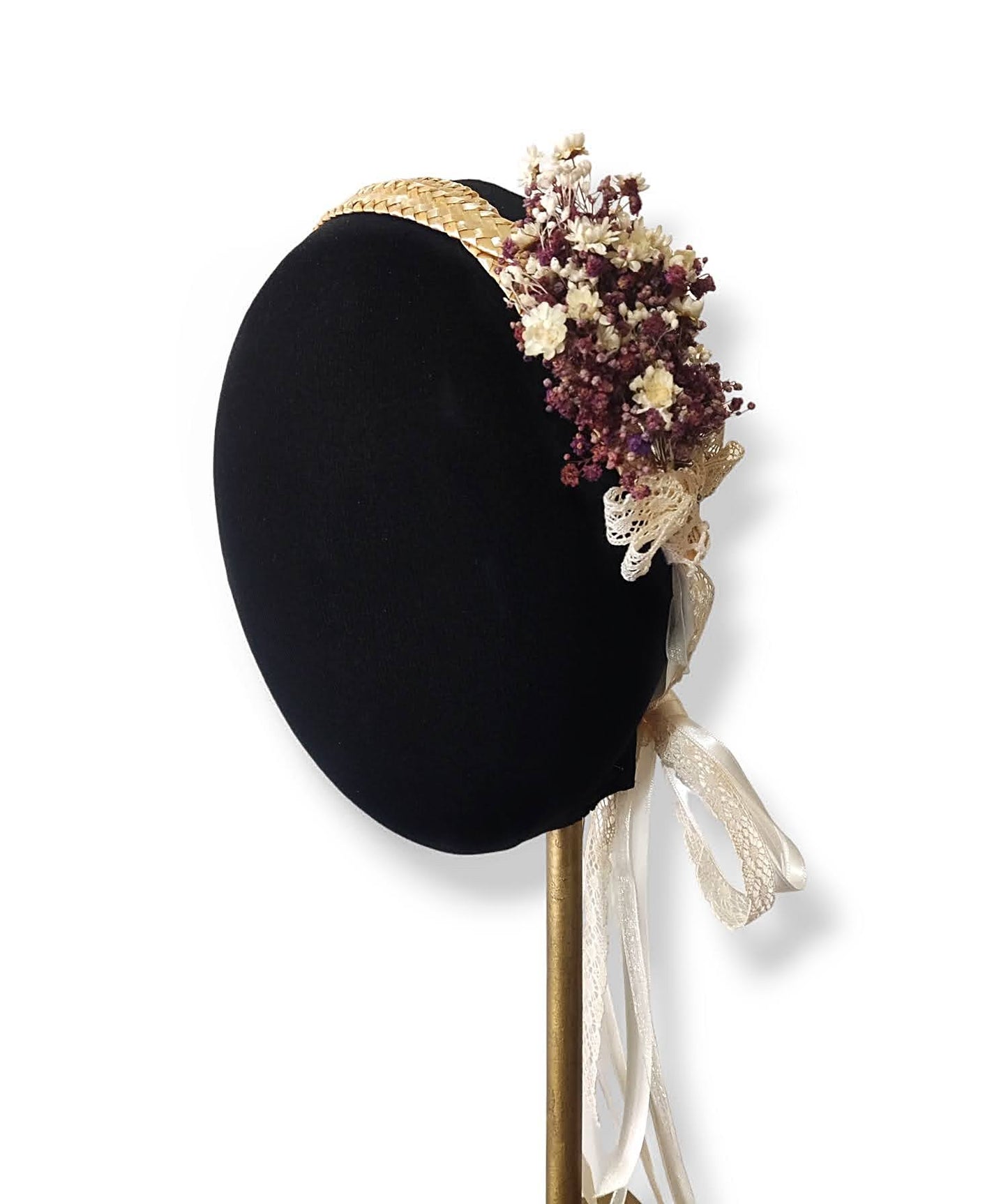 Diadema Flores Preservadas para Primera Comunión