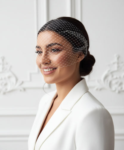 Vintage Style Birdcage Veil for Brides and Guests